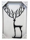 Merry Moments Sculpted Black Reindeer Large 26    New Aldi Pottery Barn Dupe
