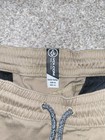 Khaki Volcom Frickin Elastic Waist Chino Shorts Boys Medium 10y