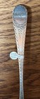 American Coin Silver Brite Cut Tablespoon Thomas Shields Philadelphia 1765-1791