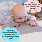 The Table Tyke The Tyke Silicone Placemats For Toddlers Patented Edge Placemats