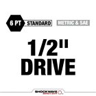 Milwaukee Tool 49-66-6804 27 Pc  Shockwave Impact Duty 1 2  Drive Sae   Metric