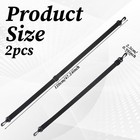 2pack Adjustable Bag Strap Replacement 25mm Shoulder Strap With Swivel Clips