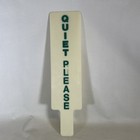 Quiet Please Sign Paddle Vintage Decor - Pga-mancave Decor