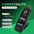 Driver-side Master Power Window Switch For 2017-2023 Subaru Impreza 83071fl61a
