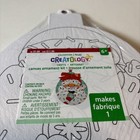 Creatology Canvas Ornament Kit  Santa Eating Christmas Cookie  Kids Craft 6t New