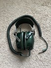 Sharpe Mk Ii 1970s Vintage Green Over-ear Headphones Coiled 1 4  Plug With Box