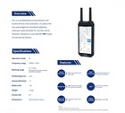 Terjin H2l Handheld Drone Detector Quickly Find And Locate Drones And Pilots
