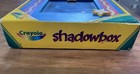 Rare   Vtg Crayola Shadowbox Yellow dandelion Robot 2003 Damaged See Photos