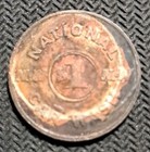 National Car Wash  1 Vintage Car Wash - Nw - Rare Token Coin
