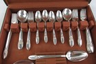 1847 Rogers Bros First Love Silverplate Flatware 52 Pc Expert Polished See Video
