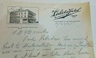Old 1925 Lakota Nd Hotel North Dakota Antique Stationary Letterhead Free S h