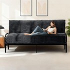 10  Futon Mattress Full Size futons Sofa Couch Bed With Straps  Thick Corduroy F
