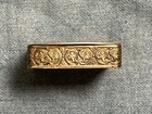 Magnificent Hand Painted Enameled Vermeil Silver Pill Box