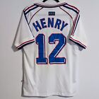 France Thierry Henry 1998 World Cup Away Retro Jersey Men s M