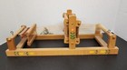 Vintage Handmade Painted Wood Table Loom Weaving Width 3-4  Bulgaria