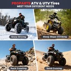 Atv Utv Tires 20x7-8 All-terrain Trail Mud Sand 4-ply Set Of 2 Tubeless