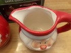 Vintage Christmas Santa Creamer   Sugar Bowl Set  Kirklands 