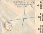 1945 British Territory Gibraltar Registered Airmail Cover To London England
