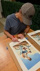 Bill Allen  cru Jones  Signed Autograph Rad Movie Poster Art 11x17
