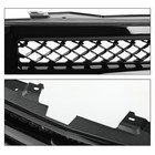 Front Bumper Mesh Grille Insert Black For Chevy Silverado 1500 Hybrid 09-13