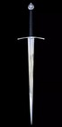 Hand Forged High Carbon Steel 5160 Viking Sword Battle Ready Sword With Scabbard