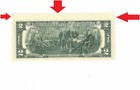 Cutting Printing Error 2013- K Two Dollars Bill Money Bill  2 Usd   99 08 68 78