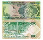 Nd 1982 Vanuatu 100 Vatu P-1a Unc New Banknote