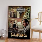 Casablanca Movie Poster 2 Classic Film High Definition Wall Art Print 24x36