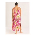 Joyspun Women   s Sleepwear Strappy Maxi Nightgown Floral Many Size New