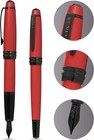 Cross Bailey Fountain Pen  Matte Red   Black  Brand New In Box