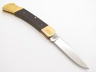Vintage Nos Olsen Ok G  Sakai Seki Japan 4  Folding Hunter Lockback Pocket Knife