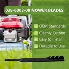 Bcqnxx 038-6003-00 Gator Mulching Blades For Bad