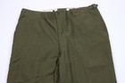 Vtg 50s Usgi Korean War Mens Xl Long Wool M1951 Wide Leg Field Pants Green Usa