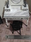 1 6 Scale Barbie Sized Black Bedroom Set