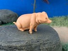 Elastolin By Preiser Pig Sitting  1 25 Scale Hand-painted Plastic Model No 47047