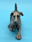 Philip Kraczkowski Hudson Pewter Walking Dog     Schnauzer      Euc 