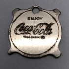 Vintage Coca Cola Shamrock Pocket Screwdriver Keychain 