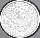 1893-p  Gem Bu     Brilliant Uncirculated   U s  Barber Quarter   Wow 