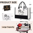 Bride Tote Bag bridal Shower bachelorette Party wedding Day Gifts For Bride T   