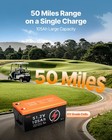 Vevor 48v 105ah Golf Cart Lithium Battery 20a Charger Lcd Monitor   4000  Cycle
