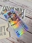 Taylor Swift The Eras Tour Vip Holographic Ticket  Pin   Postcards 