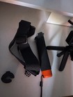 Gopro Mini Hero Camera - Case  Mini Tripod  Head Strap  Black