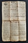 1756 Antique Colonial Deed Falmouth Gorham York Me Josh Bangs Sam Crocket Draper