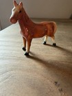 Vintage Brown Porcelain Horse Figurine 3   t