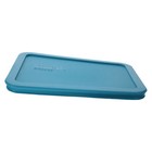 Pyrex 7210-pc 3 Cup Teal Blue Lid