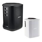 Bose S1 Pro  Portable Wireless Pa System  Black With Play-through Cover  White