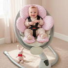 Pro Goleem Infant Car Seat Head Neck Body Support  Ultra-soft Minky And Microfib