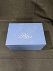 Pair Of Ritz Paris Bar Hemingway Crystal Martini Glasses In Box -rare- 6 5  Tall