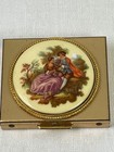 Lot Of  9  Vintage Make Up Compacts And Pill Boxes