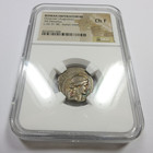 32-31 Bc Ngc Ancients Ch F Roman Imperatorial - Ar Denarius Italian Coin  55294a